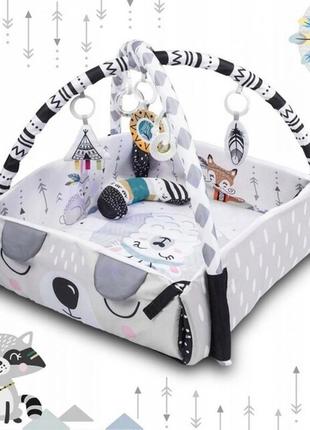 Килимок розвивальний 4 в 1 інтерактивний spoko sp-544 фото