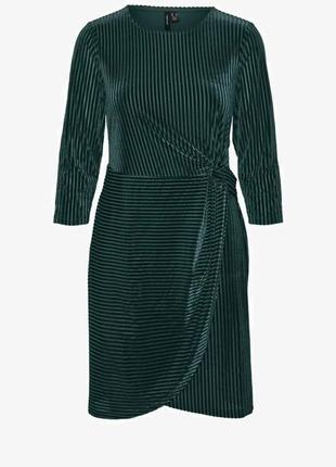 Велюровое платье vero moda