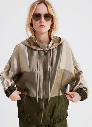 Шикарная ветровка бомпер zara
