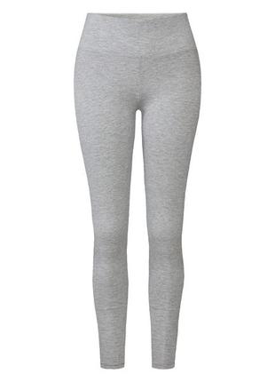 Лосины с широким поясом для женщины esmara lycra® 435683 s серый