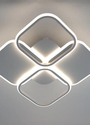 Люстра керована osaka 4s app світлодіодна 65w white