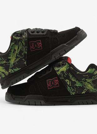 Dc sneakers black blue