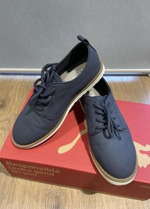 Туфлі сині zara 32 розмір