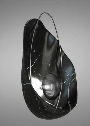 Бра світлодіодна 4 вт чорний/хром (1010bk+hr)