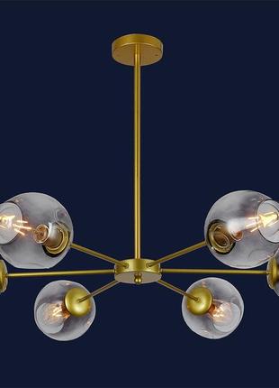 Люстра 7526039-6 gd+bk2 фото