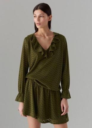 Брендовое стильное качественное платье mohito collection батал этикетка