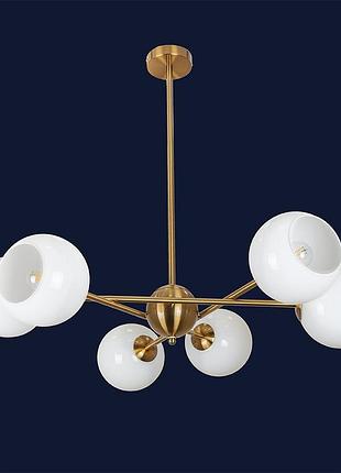 Люстра 761j2014-6 brz+wh2 фото