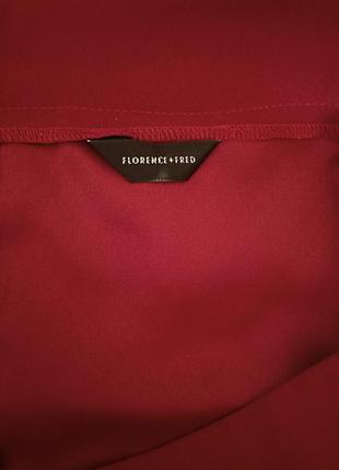 Стильная юбка кораллового цвета3 фото