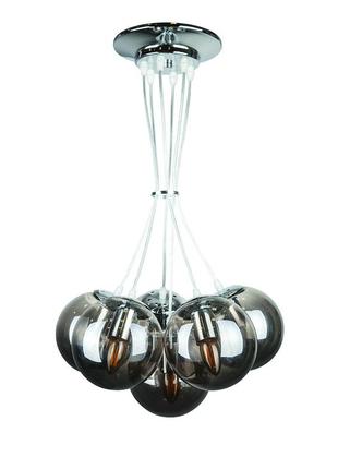 Підвісний світильник 756pr150f-6 cr+bk