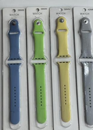 Ремешок силиконовый apple watch