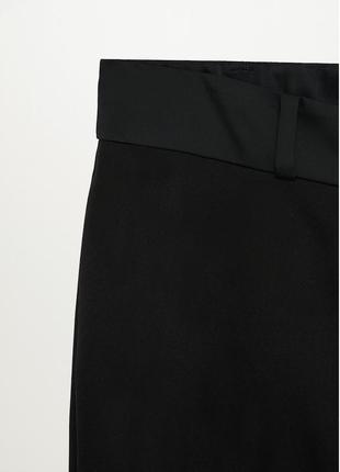 Женские брюки mango 5xl 6xl 58 60 штаны на резинке большой размер летние