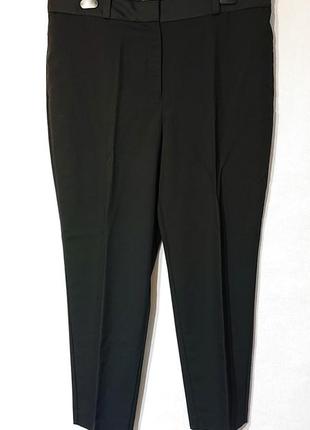 Женские брюки mango 5xl 6xl 58 60 штаны на резинке большой размер летние