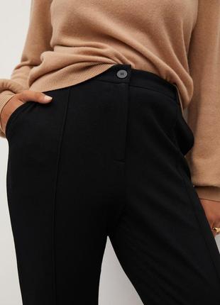 Женские брюки mango 5xl 6xl 60 62 штаны на резинке большой размер батал