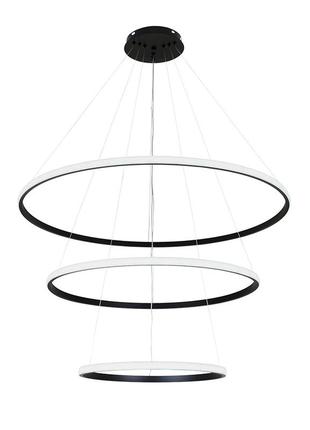 Люстра 7529833-3a black led (400+600+800)