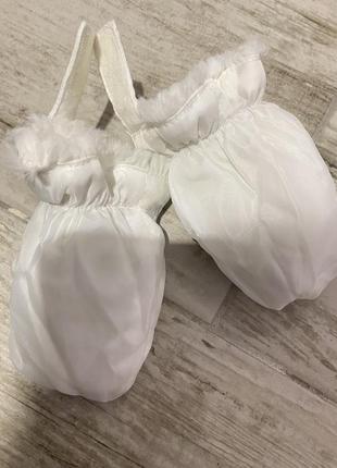 Теплі двусторонні дитячі рукавиці