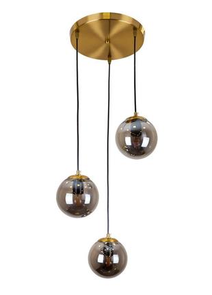 Підвісний світильник 756pr150f-3 brz+bk (300)