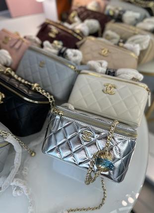 Сумка в стилі chanel vanity case, шанель косметичка