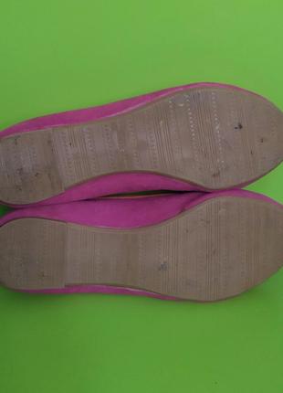 Малиновые туфли балетки collezione, 368 фото