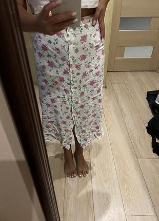 Спідниця легка міді