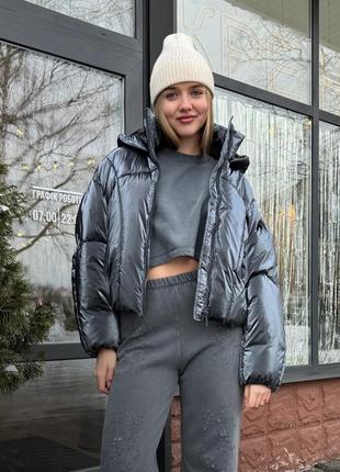 Еко пуховик, куртка zara дутик