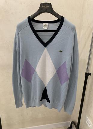 Вінтажний пуловер светр lacoste