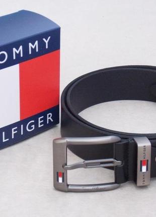 Ремень мужской кожаный tommy hilfiger в коробке