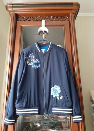 Женская куртка ветровка"  susan graver" 50-52 размер2 фото