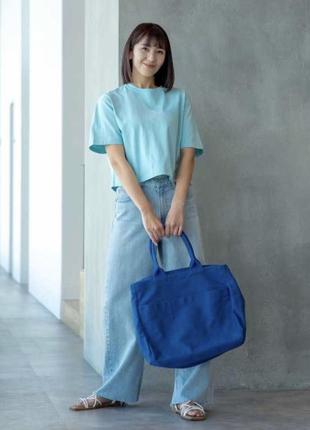 Широка плотна футболка uniqlo р.s,m