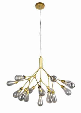 Люстра 918lp268-15 gd+bk