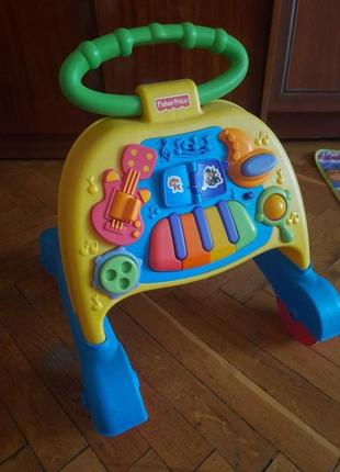 Ходунки толкатор fisher price