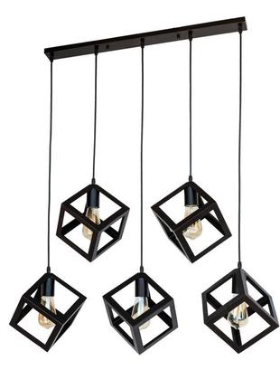 Підвісний світильник 756pr160f-5 bk (700)