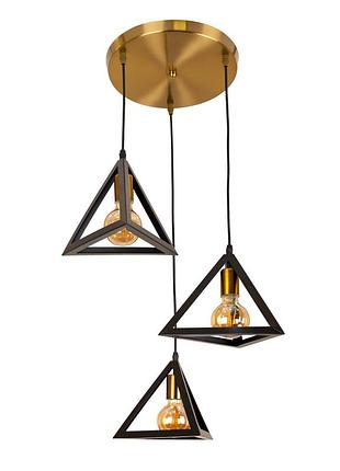 Підвісний світильник 756pr220f-3 brz+bk (300)