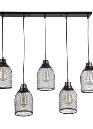 Підвісний світильник 907008f-5 bk (700)