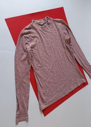 Стильна кофта гольф у смужку benetton