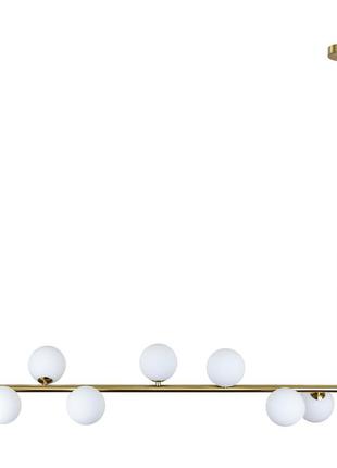 Люстра 761v1026-8 brz+wh