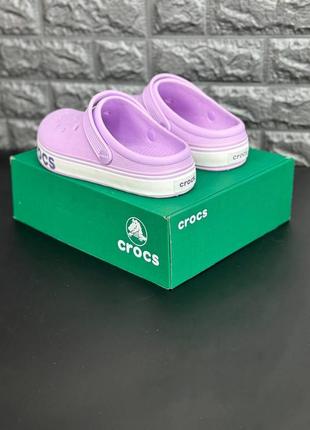 Женские кроксы шлёпанцы из пены crocs7 фото