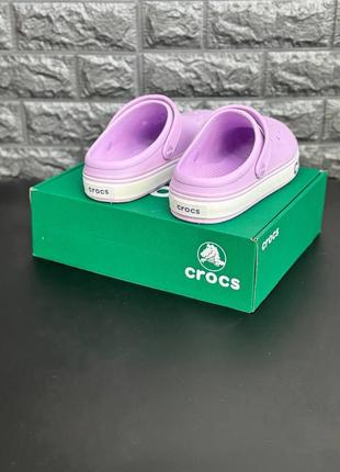 Женские кроксы шлёпанцы из пены crocs6 фото