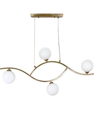 Люстра 9098078-4 brz+wh