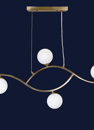 Люстра 9098078-4 brz+wh2 фото