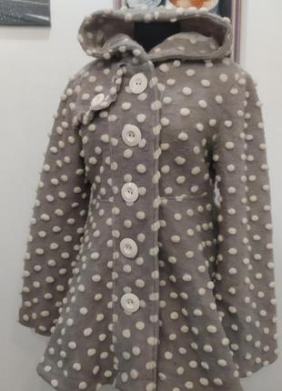 Пальто шерстяное