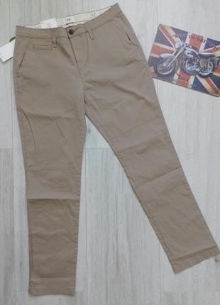 Мужские штаны прямые чиносы р. 34/32 c&a1 фото