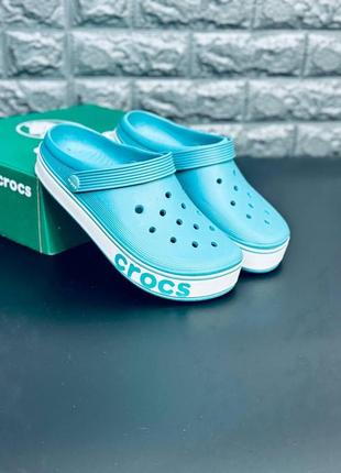 Женские кроксы шлёпанцы из пены crocs