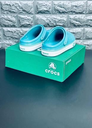 Женские кроксы шлёпанцы из пены crocs5 фото