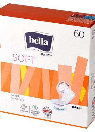 Ежедневные прокладки bella panty soft 60 шт (5900516310882)