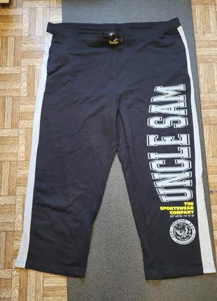 Очень большой размер мужские спортивные штаны uncle sam, 6xl(76/78)2 фото