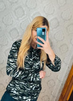 Блуза рубашка блузка акция рубашка хаки
