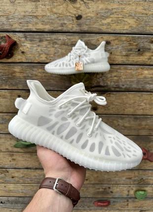 Кроссовки мужские  adidas yeesy boost 350 v2 (сетка) pro_900