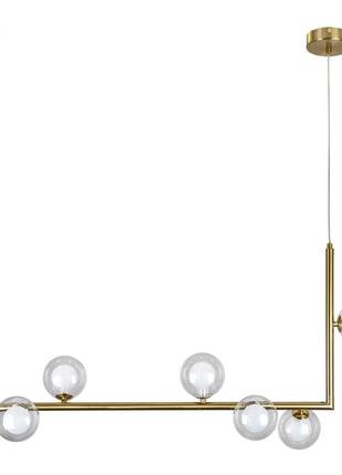 Люстра 761v1026-6 brz+clwh