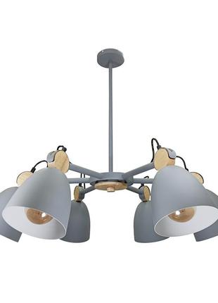 Люстра 752v27039-6 gray