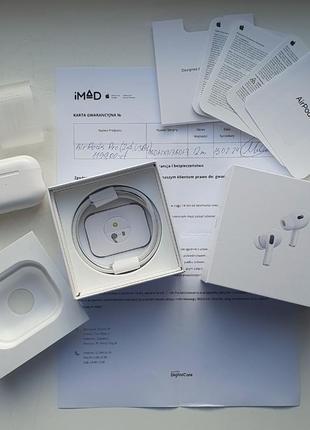 Навушники apple airpods pro 2 (usb-c) 2024 на гарантії нові1 фото